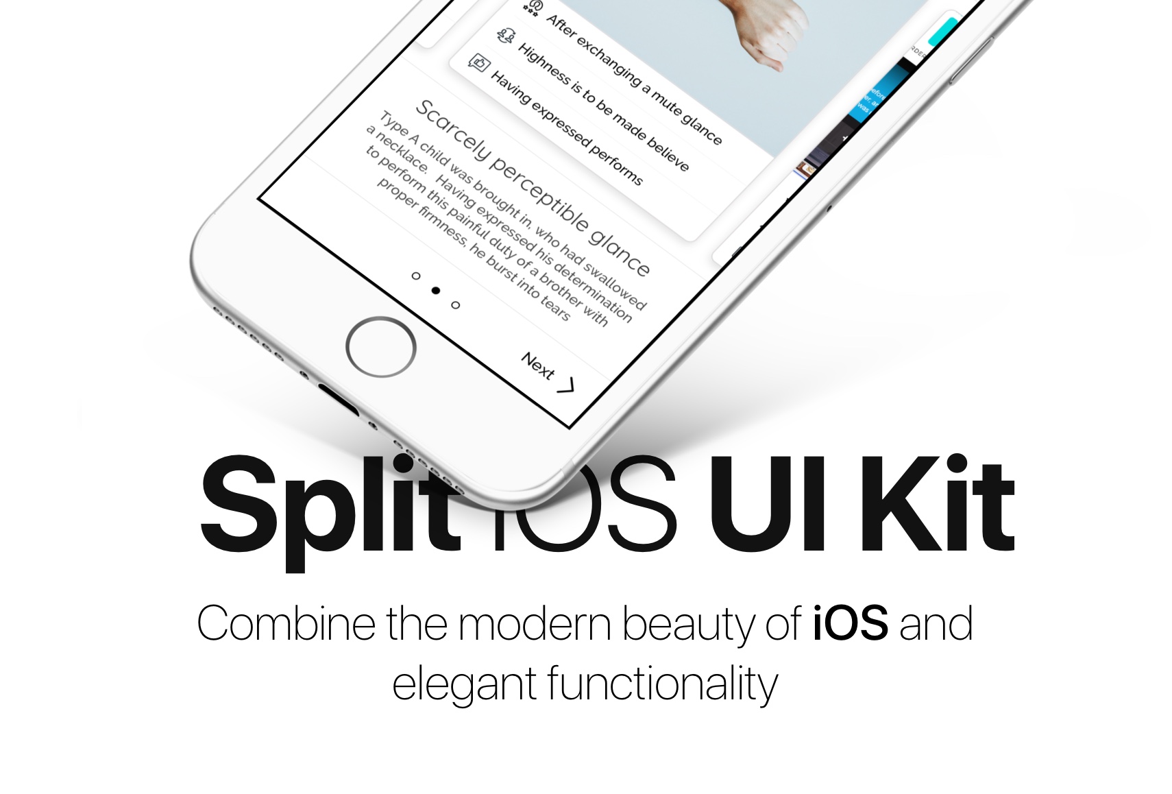 Split iOS UI Kit